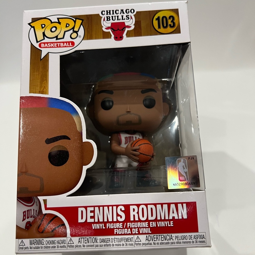 Dennis Rodman Funko #103 NIB